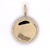 1.55 CT. Diamond Memory Pendant in 10K Gold - White Carat Diamonds